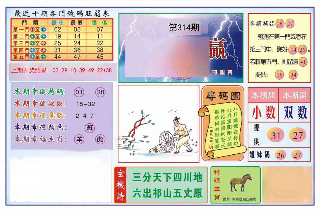 314期逢赌必羸[图]