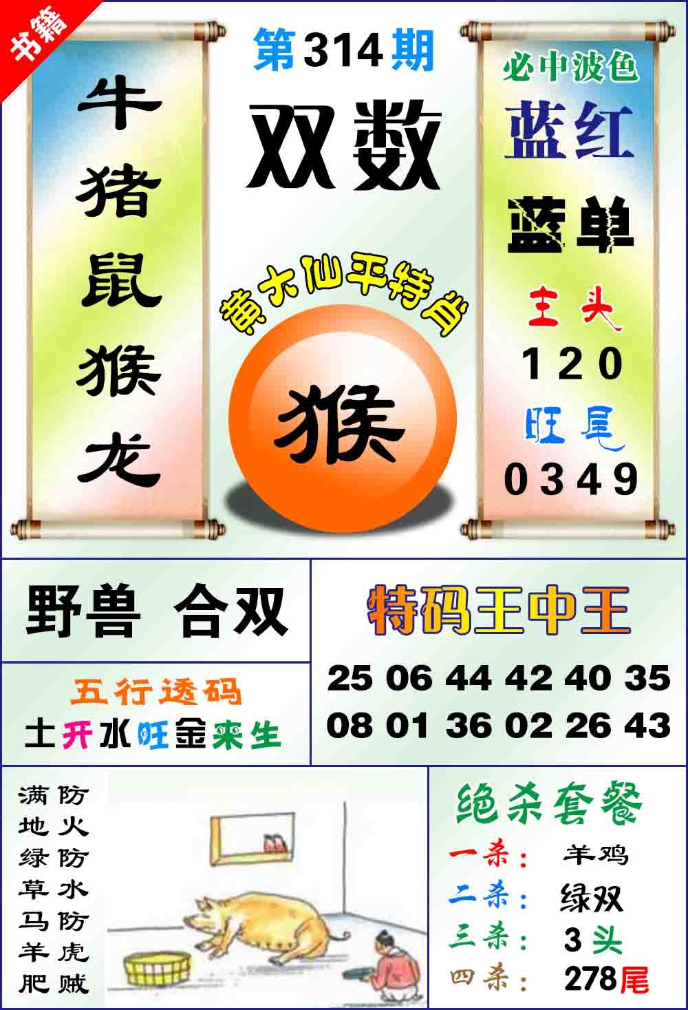 314期澳门平特王中正[图]