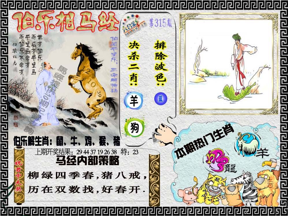 315期伯乐相马经[图]