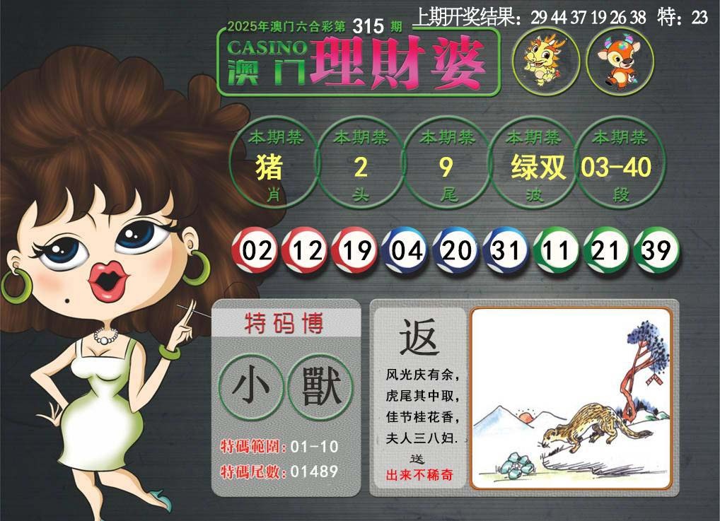 315期澳门理财婆[图]