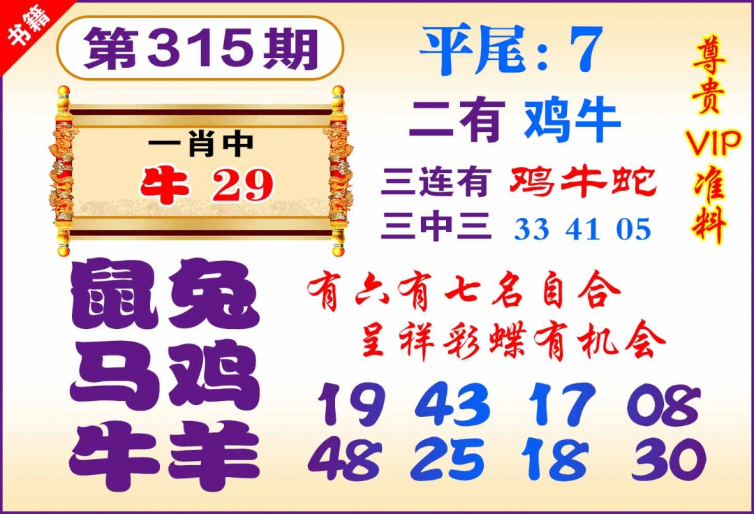 315期澳门九龙天书[图]